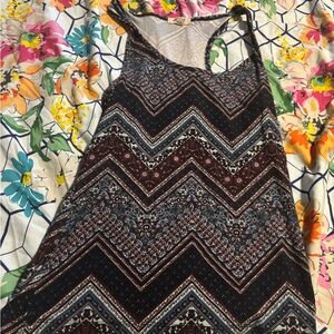 Chevron Pattern Sleeveless top